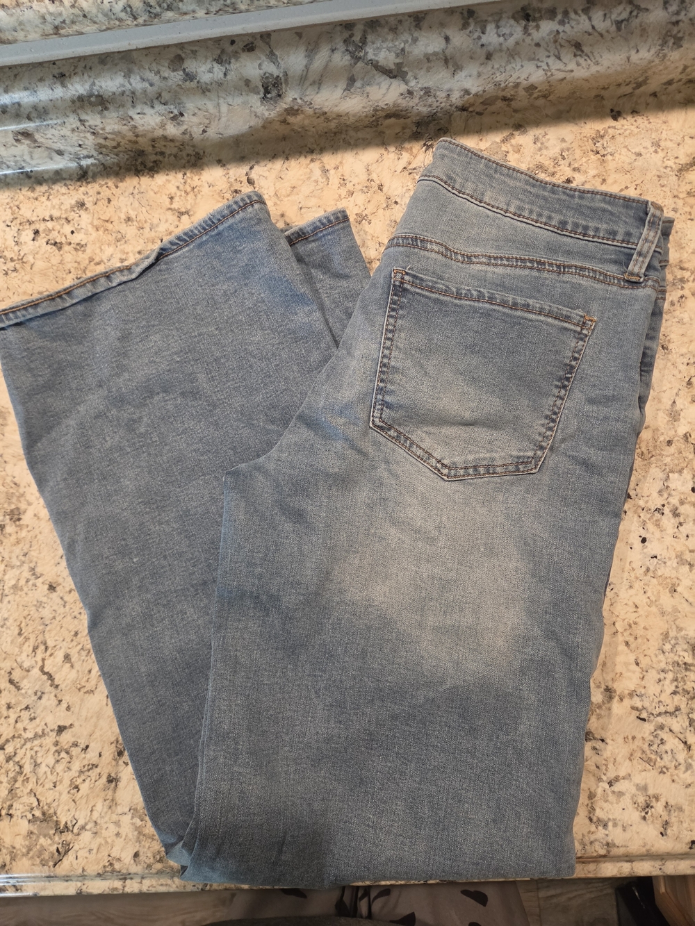 High-Rise Light Blue Wide Leg Jeans - Flared Women's Denim